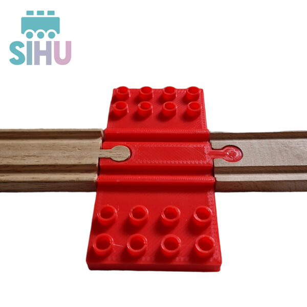 Alul-felül építhető Duplo®-sín adapter - Image 2