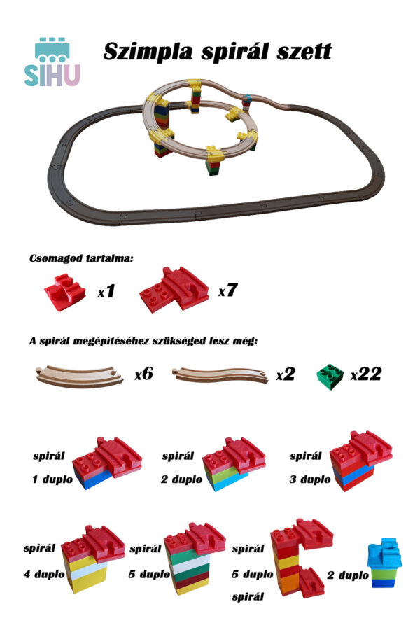 Egykörös spirál - adaptercsomag - Image 8