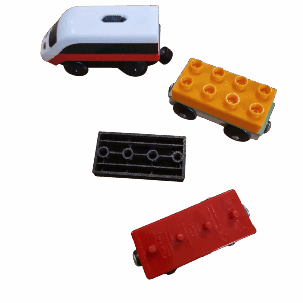Kisvonat DUPLO adapter IKEA vonatokhoz - Image 2