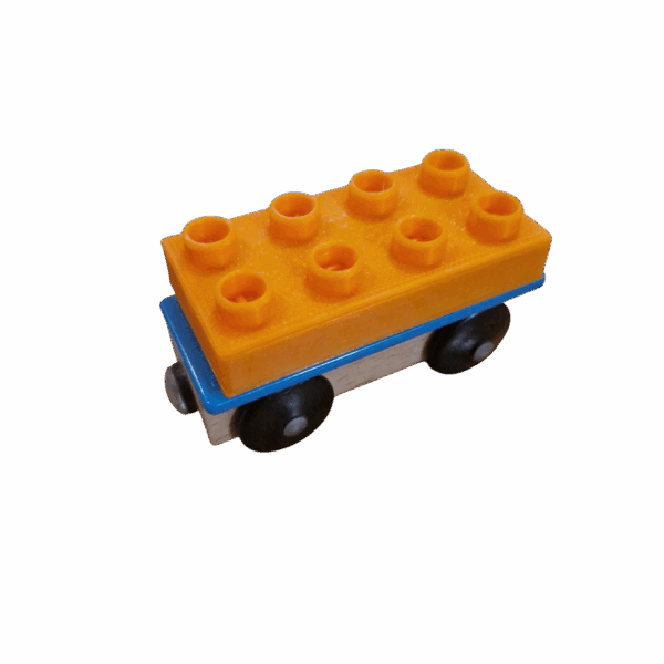 Kisvonat DUPLO adapter IKEA vonatokhoz