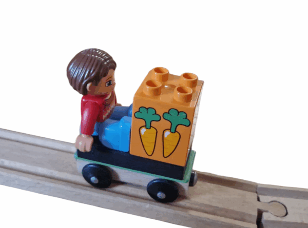 Kisvonat DUPLO adapter IKEA vonatokhoz - Image 4