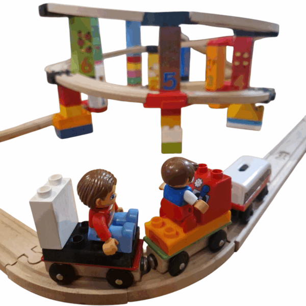 Kisvonat DUPLO adapter IKEA vonatokhoz - Image 5