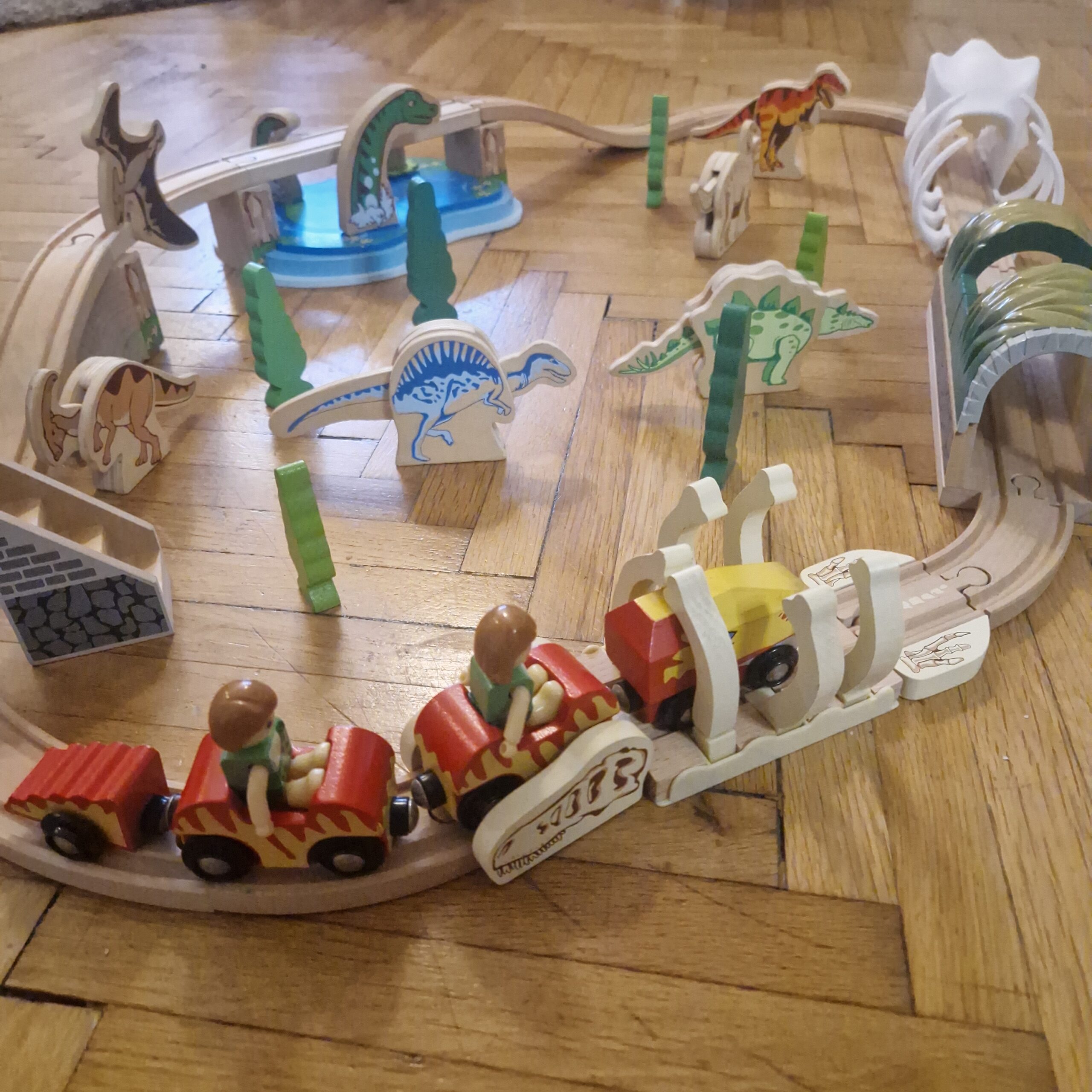 Fantasztikus egyedi dínós vonatpálya - Image 2