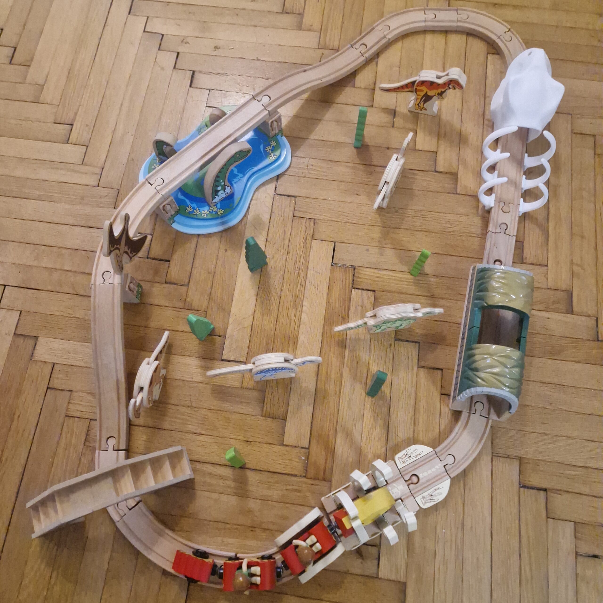 Fantasztikus egyedi dínós vonatpálya - Image 3
