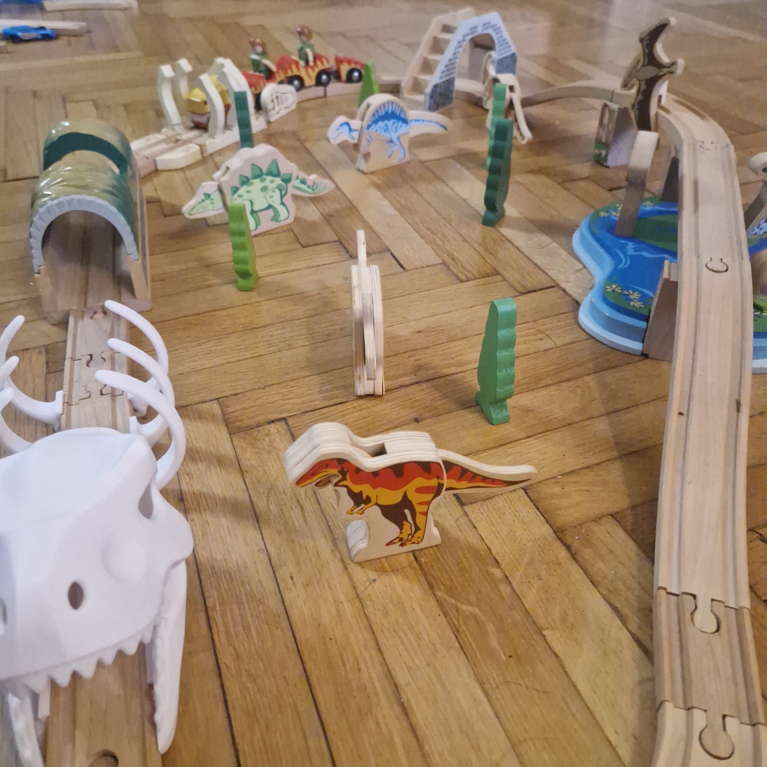 Fantasztikus egyedi dínós vonatpálya - Image 4