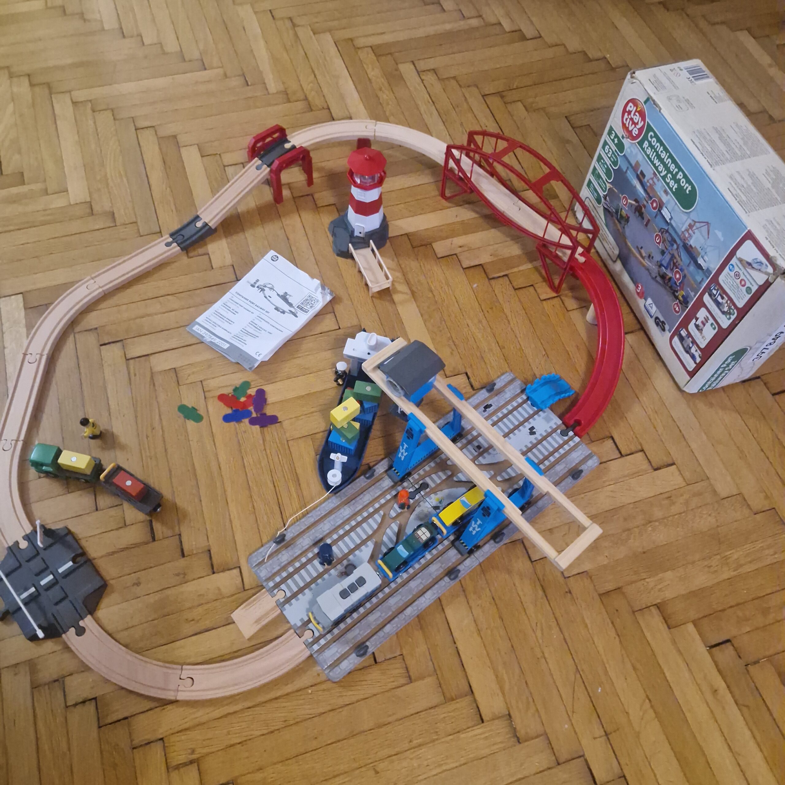 Szuper kikötői pályaszett okos kisvonattal - Image 3