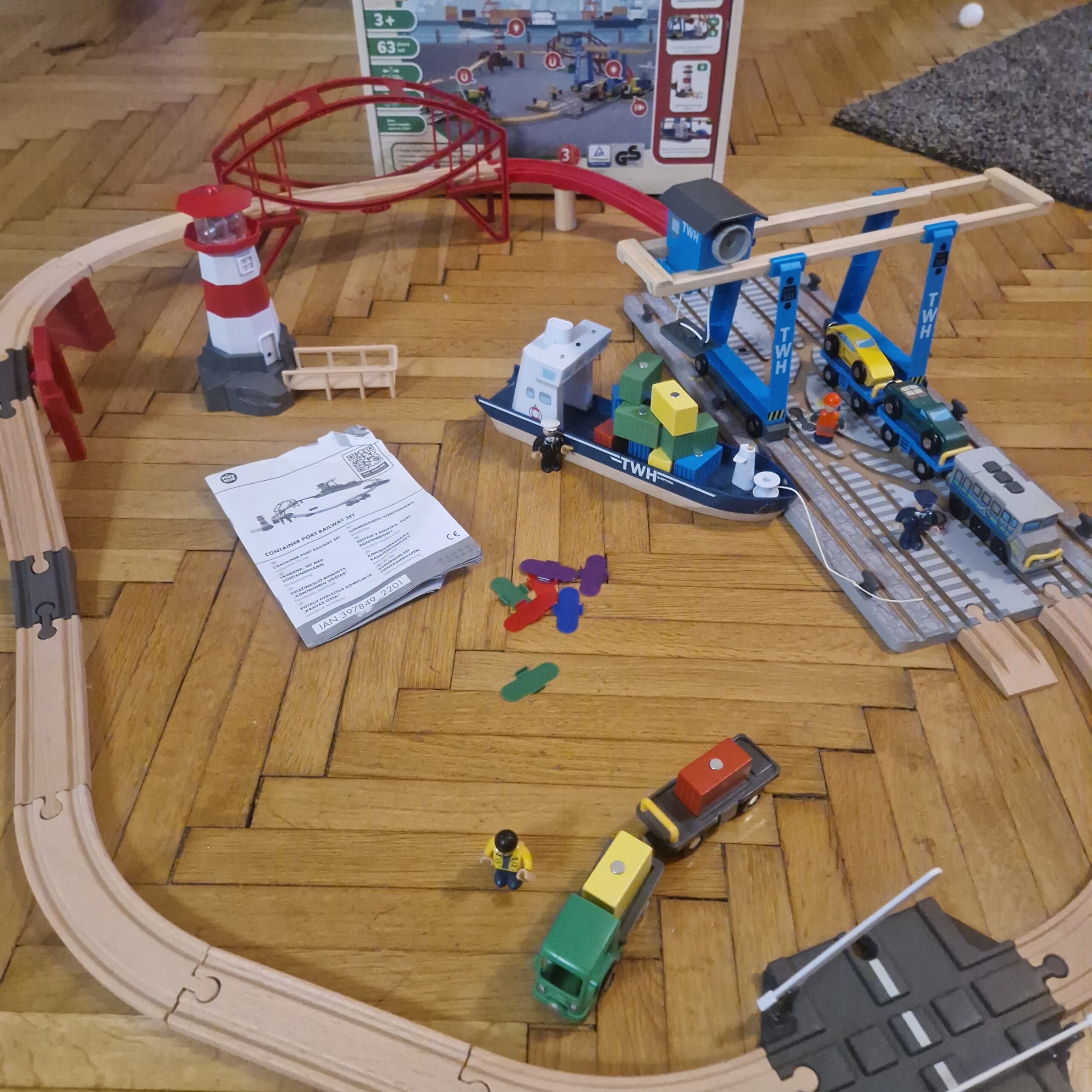 Szuper kikötői pályaszett okos kisvonattal - Image 4